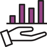 People Analytics for HR Data Icon